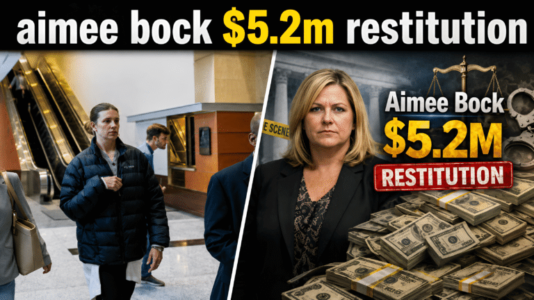 Aimee Bock's $5.2M Restitution