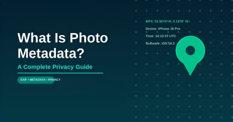 photo metadata