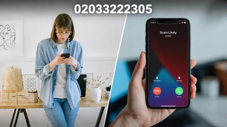 02033222305 Who Called Me? Is It a Scam or Legit Full Report 2026 02033222305