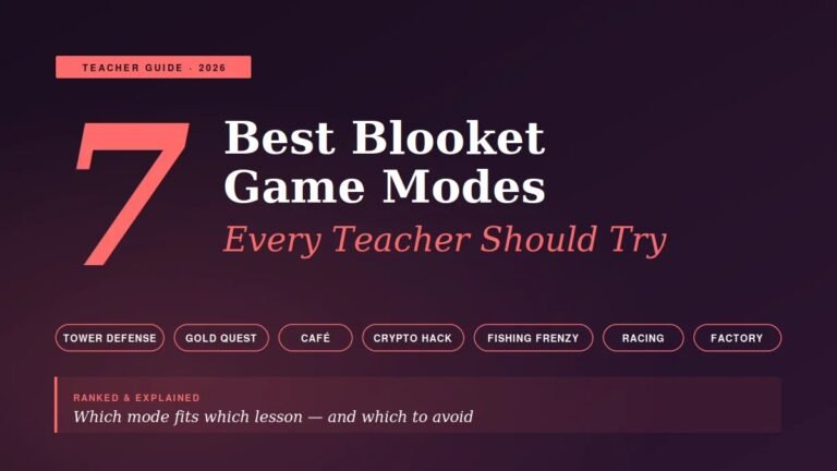 Blooket: 7 Best Game Modes Every Teacher Should Try in 2026 Blooket