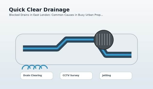 Blocked Drains in East London: Common Causes in Busy Urban Properties